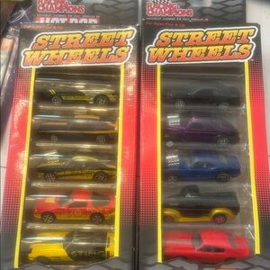Racing champions Hot Rod street wheels 5 pack x 2